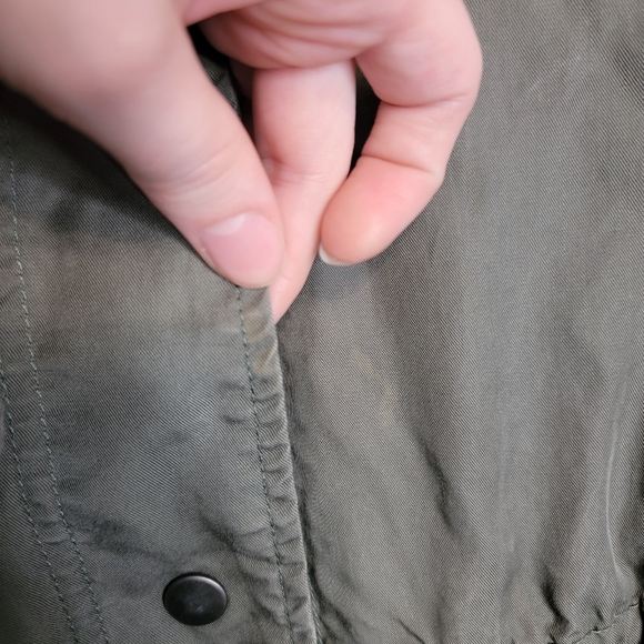 Faded Glory Women's Army Green Utility Jacket - Picture 5 of 5